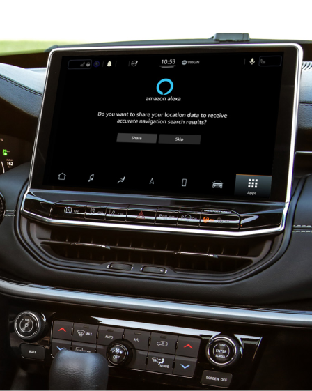 Uconnect™ Services met Alexa-spraakassistent
